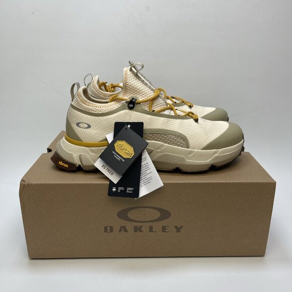 Y2K Oakley Light Shield Men’s Shoes White/Grey/Yellow Size 9.5 Athletic Sneakers - Picture 2 of 13